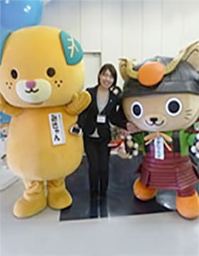 みきゃん・伊達にゃんよ