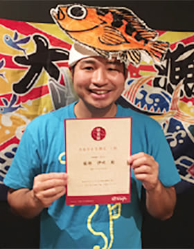 さかな芸人ハットリさん