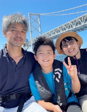 菅谷さん御一家